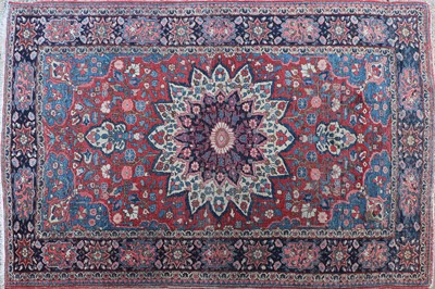 Lot 249 - A Kerman rug