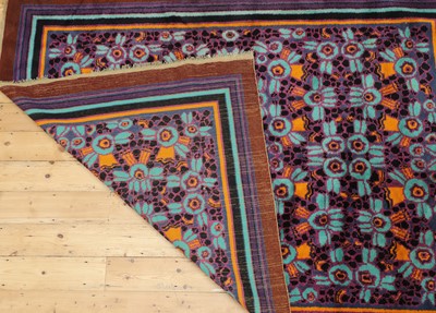 Lot 250 - A French wool rug