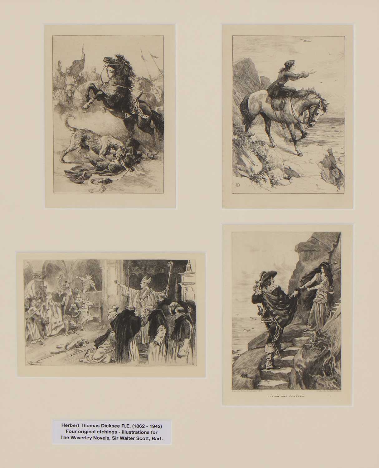 Lot 515 - Herbert Thomas Dicksee RE (1862-1942)