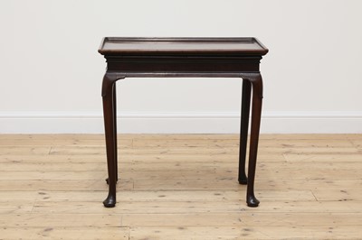 Lot 248 - A George II mahogany centre table