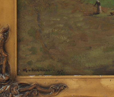 Lot 591 - Hans Richard von Volkmann (German, 1860-1927)