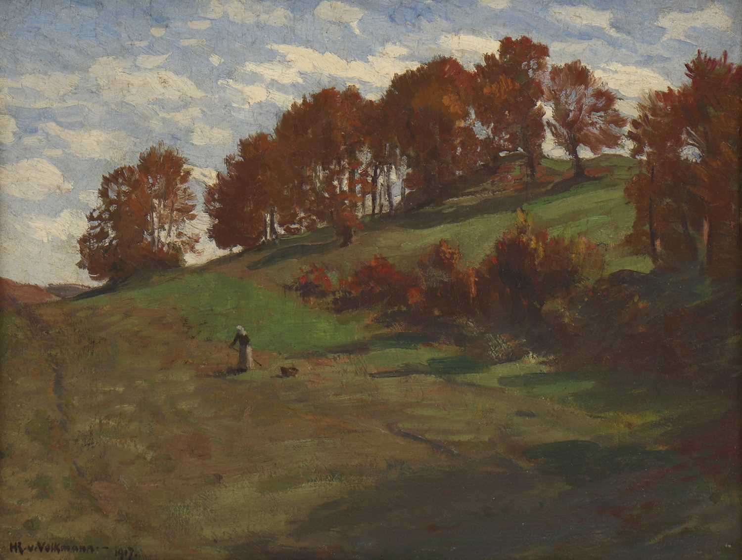 Lot 591 - Hans Richard von Volkmann (German, 1860-1927)
