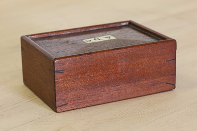 Lot 622 - A bone spelling set