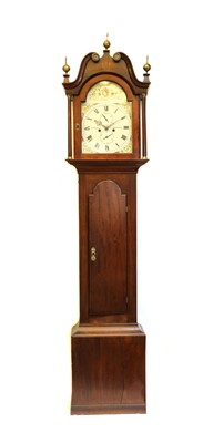 Lot 338 - A 19th century mahogany longcase clock