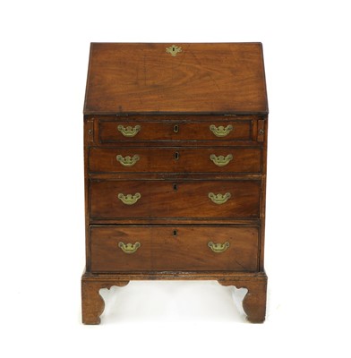 Lot 456 - A George III Mahogany Bureau