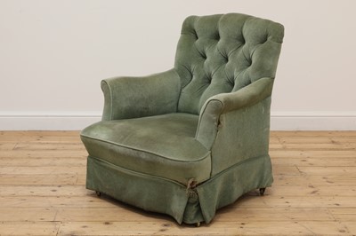 Lot 151 - An armchair by Howard and Sons