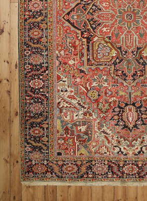 Lot 129 - A Persian wool carpet