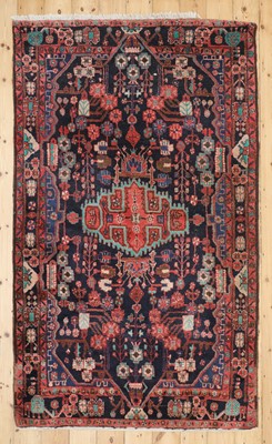 Lot 475 - A Persian wool rug