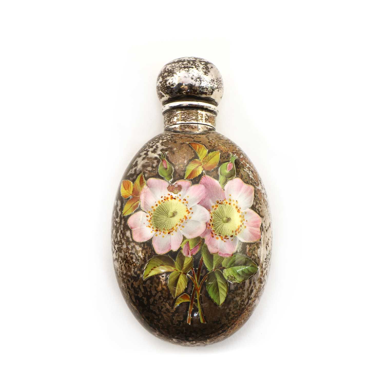 Lot 60 - A Victorian silver scent bottle