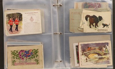 Lot 363 - A quantity of stamps in six albums
