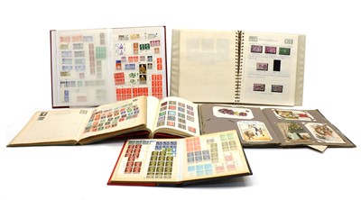 Lot 363A - A quantity of stamps in six albums