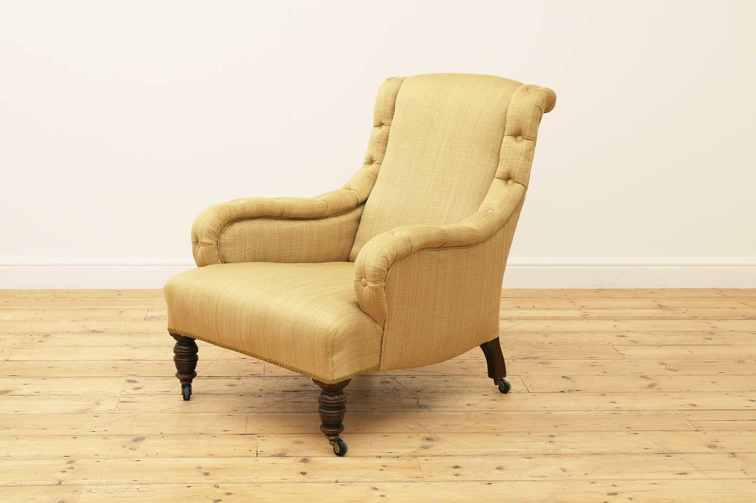 Lot 145 - A Victorian armchair