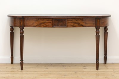 Lot 221 - A George IV mahogany sideboard in the manner of Gillows