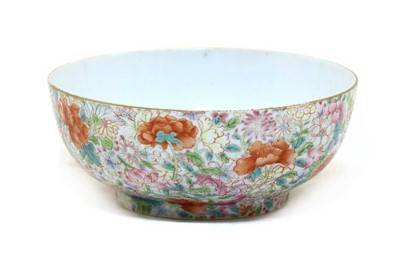 Lot 121 - A famille rose tea bowl