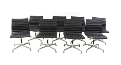 Lot 603 - Eight 'EA105' office chairs
