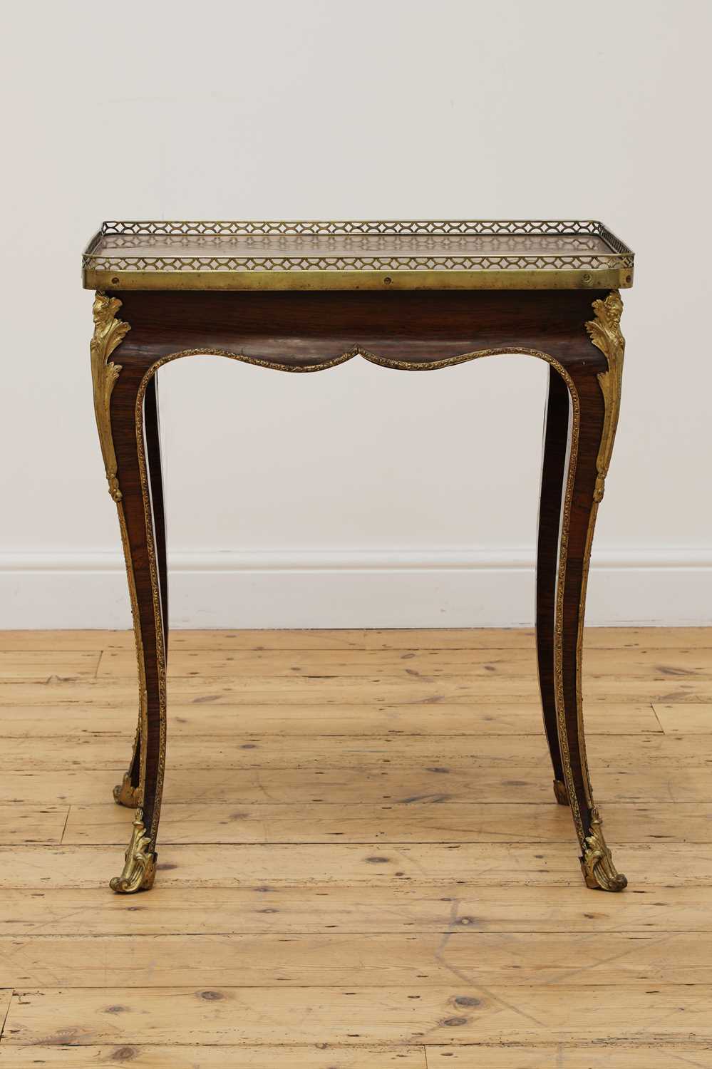 Lot 183 - A Louis XV rosewood side table