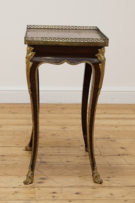 Lot 183 - A Louis XV rosewood side table