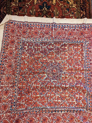Lot 52 - A Suzani textile