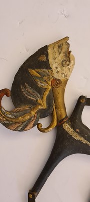 Lot 259 - A collection of Wayang Kulit puppets