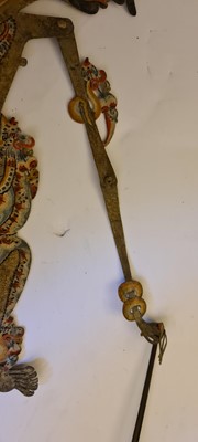 Lot 259 - A collection of Wayang Kulit puppets