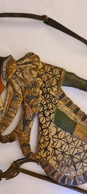 Lot 259 - A collection of Wayang Kulit puppets