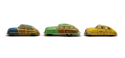Lot 49 - A group of three MAR tinplate toy cars