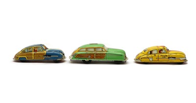 Lot 49 - A group of three MAR tinplate toy cars
