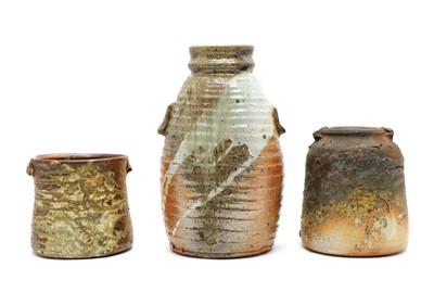 Lot 146 - Three stoneware studio vases