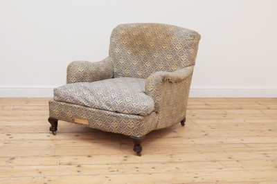 Lot 216 - A 'Grafton' armchair by Howard & Sons