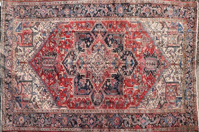 Lot 378 - A Heriz carpet
