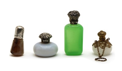 Lot 70 - A collection of scent bottles