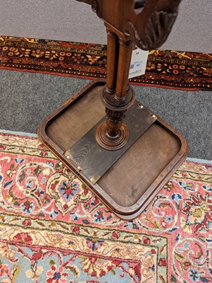 Lot 43 - A rosewood tripod table in the manner of Gillows