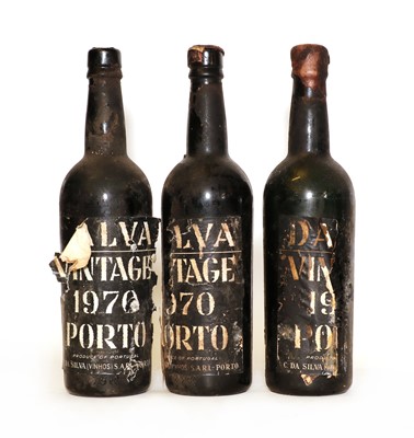 Lot 267 - Dalva, Vintage Port, 1970, 1 x HS, 1 x MS, in the bottle (1), (3)