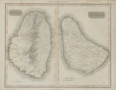 Lot 58 - MAPS: Two maps of the WEST INDIES