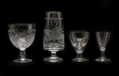 Lot 190 - Four items of glassware