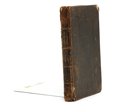 Lot 193 - A 17th century leather bound, hand written cookery book
