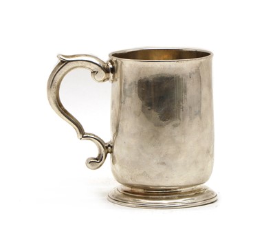 Lot 19 - A provincial silver mug