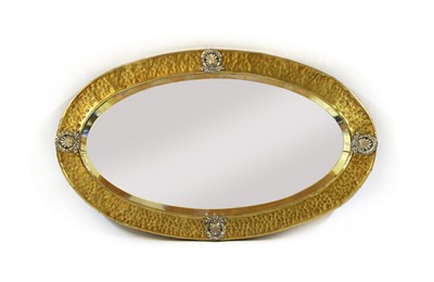 Lot 362 - An Arts & Crafts wall mirror