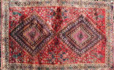 Lot 514 - A hand knotted Kashmir rug