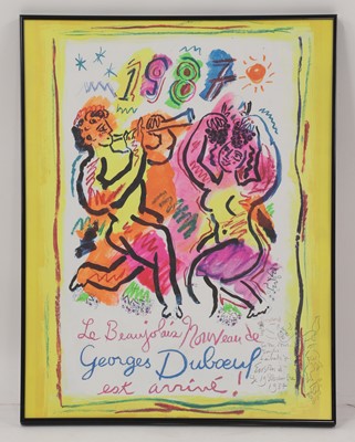 Lot 107 - 'Le Beaujolais Nouveau de Georges Duboeuf est arrivé!'