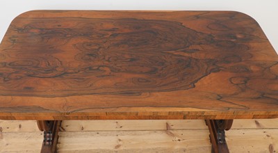 Lot 259 - A George IV rosewood centre table