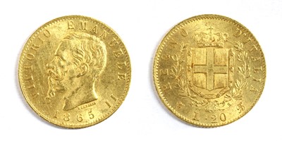 Lot 67 - Coins, Italy, Victor Emanuel II (1861-1878)