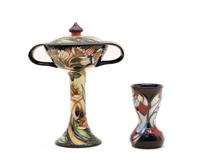 Lot 202 - Two modern Moorcroft pottery items