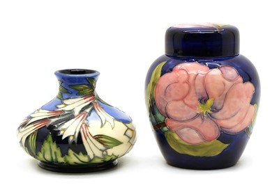 Lot 199 - Two modern Moorcroft pottery items