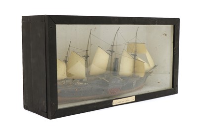 Lot 312 - A wooden model of the SS Medina (1920)