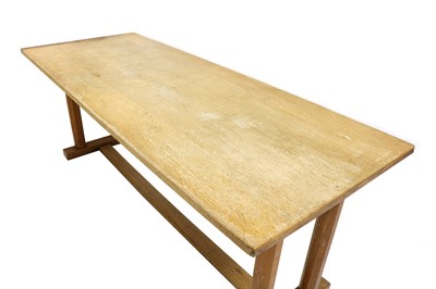 Lot 226 - A Gordon Russell oak refectory table
