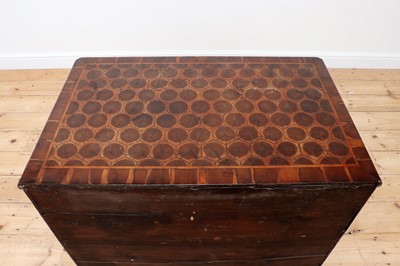 Lot 200 - An oyster-veneered cocuswood chest of drawers