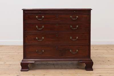 Lot 542 - A George lll mahogany bachelor's chest