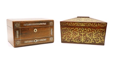 Lot 172 - Two 19th century boxes