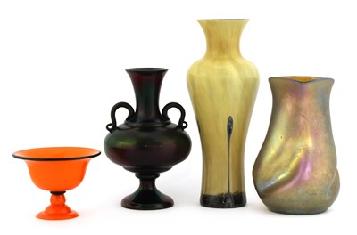 Lot 91 - A Loetz iridescent Phaenomen glass vase